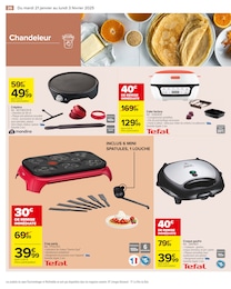 Offre Appareil croque-gaufre dans le catalogue Carrefour du moment à la page 28