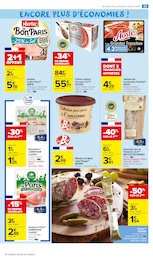 Prix et réduction Saucisson Sec dans le prospectus Carrefour Market en cours Offre Saucisson Sec dans le catalogue Carrefour Market du moment à la page 35