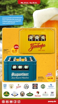 Bier im Penny Prospekt "Wer günstig will, muss Penny." mit 48 Seiten (Regensburg)