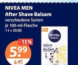 After Shave Balsam von NIVEA MEN im aktuellen V-Markt Prospekt für 5,99 €