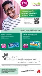 mea - meine apotheke Prospekt für Hamburg: "Unsere Juni-Angebote", 4 Seiten, 01.06.2025 - 30.06.2025