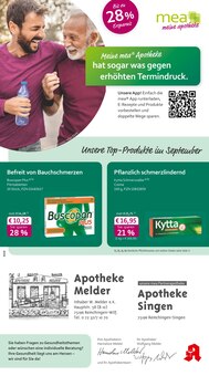 Aktueller mea - meine apotheke Prospekt "Unsere September-Angebote" für Remchingen Aktueller mea - meine apotheke Prospekt für Remchingen mit Seiten