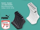 Quarter-, Sneaker- oder Sport-Socken Angebote von Puma bei GLOBUS Homburg für 7,99 €