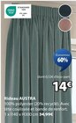Rideau - AUSTRA - Jysk à Valenciennes Rideau - AUSTRA en promo chez Jysk Valenciennes à 14,00 €