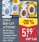 Aktuelle Pflege Angebote bei ALDI Nord in Berlin Aktuelles Bad-Lufterfrischer Angebot bei ALDI Nord in Berlin ab 5,99 €