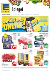 EDEKA Supermarkt Prospekt der aktuellen Woche mit 38 Seiten, gültig von 27.07.2026 bis 01.08.2026, in Reichenberg und Umgebung Aktueller EDEKA Supermarkt Prospekt in Reichenberg und Umgebung, "Wir lieben Lebensmittel!" mit 38 Seiten, 27.07.2026 - 01.08.2026