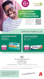 mea - meine apotheke Prospekt für Mainz: "Unsere Juni-Angebote", 4 Seiten, 01.06.2026 - 30.06.2026