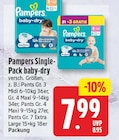 Single-Pack baby-dry von Pampers für 7,99 € bei EDEKA im Angebot Single-Pack baby-dry von Pampers im aktuellen EDEKA Prospekt