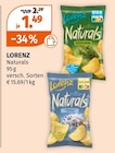 Naturals im Angebot bei Müller in Mainz Naturals Angebote von Lorenz bei Müller Mainz für 1,49 €