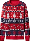 Pull de noël lumineux premium homme - ESMARA MEN en promo chez Lidl Pull de noël lumineux premium homme - ESMARA MEN dans le catalogue Lidl