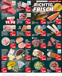 Rindfleisch im Kaufland Prospekt "Aktuelle Angebote" mit 38 Seiten (Halle (Saale))