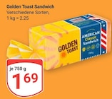 Toast Sandwich im Angebot bei GLOBUS in Weinheim Toast Sandwich Angebote von Golden Toast bei GLOBUS Weinheim für 1,69 €
