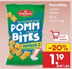 PommBites von WURZENER für 1,19 € bei Netto Marken-Discount im Angebot PommBites von WURZENER im aktuellen Netto Marken-Discount Prospekt