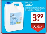 AdBlue im ALDI SÜD Prospekt AdBlue von Ride & Go im aktuellen ALDI SÜD Prospekt für 3,99 €