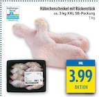 Hähnchenschenkel mit Rückenstück bei diska im Bad Lausick Prospekt für 3,99 €