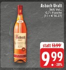 Uralt Angebote von Asbach bei E center Aachen für 9,99 €