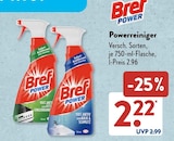 Powerreiniger von Bref im aktuellen ALDI SÜD Prospekt für 2,22 €