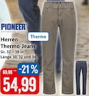 Herren-Thermo-Jeans Angebote von Pioneer bei Kaufhaus Stolz Bremerhaven für 54,99 €