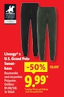 Sweathose von Livergy x U.S. Grand Polo im aktuellen Lidl Prospekt