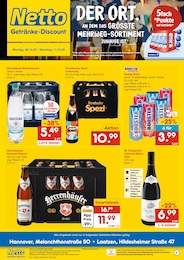 Netto Marken-Discount Prospekt für Langenhagen: "DER ORT, AN DEM DU IMMER AUSGEZEICHNETE PREISE FINDEST.", 6 Seiten, 06.10.2025 - 11.10.2025
