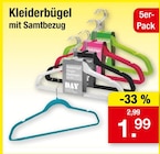 Aktuelles Kleiderbügel Angebot bei Zimmermann in Wolfsburg ab 1,99 €
