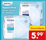 Hygiene Pants Angebote von Sophie bei Netto Marken-Discount Neustadt für 5,99 €