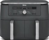 MAX Dual Zone DZ400EU 6-in-1 Heißluftfritteuse von Ninja für 219,00 € bei EURONICS im Angebot MAX Dual Zone DZ400EU 6-in-1 Heißluftfritteuse von Ninja im aktuellen EURONICS Prospekt