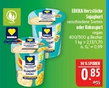 Herzstücke Sojaghurt Mango von EDEKA im aktuellen Marktkauf Prospekt