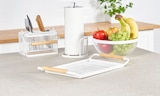 Küchenrollenhalter, Obst-und-Brot-Korb, Utensilienständer mit Fächern oder Tablett im Angebot bei Penny in Marl Küchenrollenhalter, Obst-und-Brot-Korb, Utensilienständer mit Fächern oder Tablett Angebote bei Penny Marl für 2,99 €