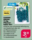 Pflanzenhalter-Set von GARDEN DREAM im aktuellen Netto mit dem Scottie Prospekt für 3,99 €
