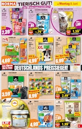 Hundefutter Angebot im aktuellen Norma Prospekt auf Seite 9