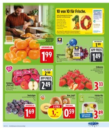 Erdbeeren im EDEKA Prospekt Erdbeeren im EDEKA Prospekt "Wir lieben Lebensmittel." auf Seite 4