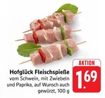 EDEKA - Hofglück Fleischspieße Angebot im Prospekt Hofglück Fleischspieße bei EDEKA im Prospekt "" für 1,69 €