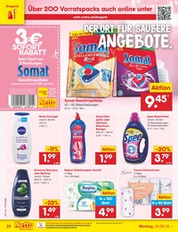 Netto Marken-Discount Spuelmaschinen Tabs im Prospekt Netto Marken-Discount Spuelmaschinen Tabs im Prospekt