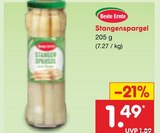 Aktuelles Stangenspargel Angebot bei Netto Marken-Discount in Wuppertal ab 1,49 €