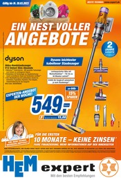 HEM expert Prospekt "EIN NEST VOLLER ANGEBOTE" für Bietigheim-Bissingen, 12 Seiten, 22.03.2023 - 28.03.2023 HEM expert Prospekt "EIN NEST VOLLER ANGEBOTE" für Bietigheim-Bissingen, 12 Seiten, 22.03.2023 - 28.03.2023