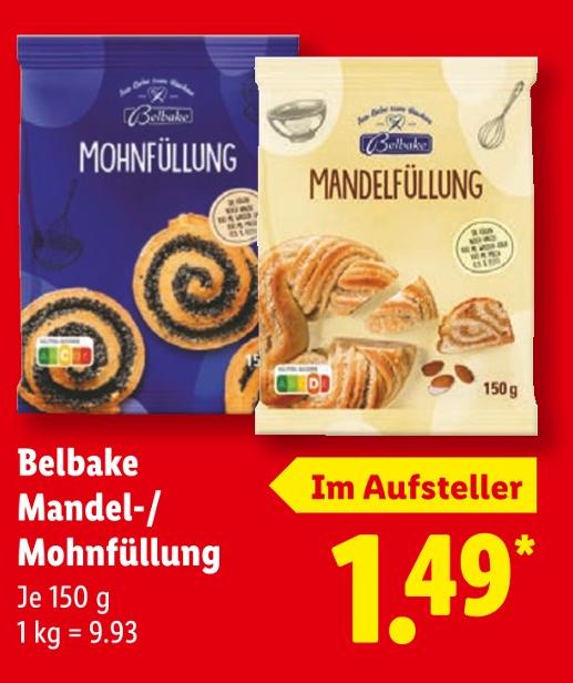 Mandelfüllung