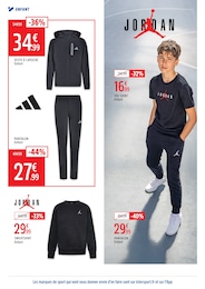 Prix et réduction Vêtements Garçon dans le prospectus Intersport en cours Offre Vêtements Garçon dans le catalogue Intersport du moment à la page 6