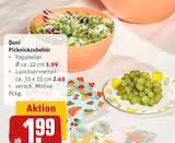 Pappteller im Angebot bei REWE in Sankt Augustin Pappteller Angebote von Duni bei REWE Sankt Augustin für 1,99 €