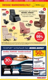 Aktueller Möbel Borst Prospekt mit Matratze, "WIR LIEBEN EINRICHTEN MIT EUCH!", Seite 9