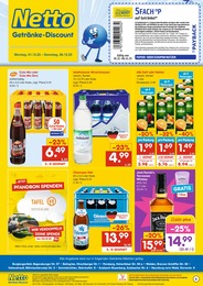 Netto Marken-Discount Prospekt für Schmidmühlen und Umgebung: „DER ORT, AN DEM DU IMMER AUSGEZEICHNETE PREISE FINDEST.“, 2 Seiten, 01.12.2025 - 06.12.2025