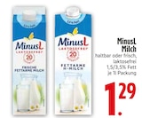 Frische Fettarme Milch im Angebot bei EDEKA in Landshut Frische Fettarme Milch Angebote von MinusL bei EDEKA Landshut für 1,29 €