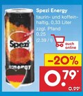 Energy Angebote von Spezi bei Netto Marken-Discount Weiden für 0,79 €