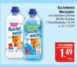 Aktuelle Weichspüler Angebote bei Marktkauf in Leipzig Aktuelles Kuschelweich Weichspüler Angebot bei Marktkauf in Leipzig ab 1,49 €