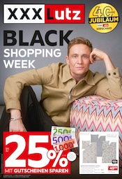 Aktueller XXXLutz Möbelhäuser Prospekt mit Möbel, "BLACK SHOPPING WEEK", Seite 1