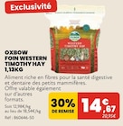 Foin Western Timothy Hay 1,13kg - Oxbow dans le catalogue Animalis