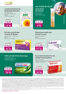 mea - meine apotheke Bückeburg Prospekt der aktuellen Woche, gültig von 01.12.2022 bis 31.12.2022 Aktueller mea - meine apotheke Bückeburg Prospekt "Unsere Dezember-Angebote" mit 4 Seiten