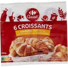 Croissants pur beurre surgelés - CARREFOUR CLASSIC' en promo chez Carrefour Croissants pur beurre surgelés - CARREFOUR CLASSIC' dans le catalogue Carrefour