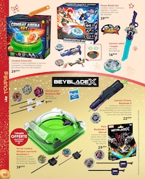 Prix et réduction Toupie Beyblade dans le prospectus La Grande Récré en cours Offre Toupie Beyblade dans le catalogue La Grande Récré du moment à la page 182