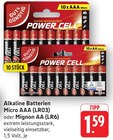 Power Cell Micro AAA (LR03) im Angebot bei E center in Göppingen Power Cell Micro AAA (LR03) Angebote von Gut & Günstig bei E center Göppingen für 1,59 €